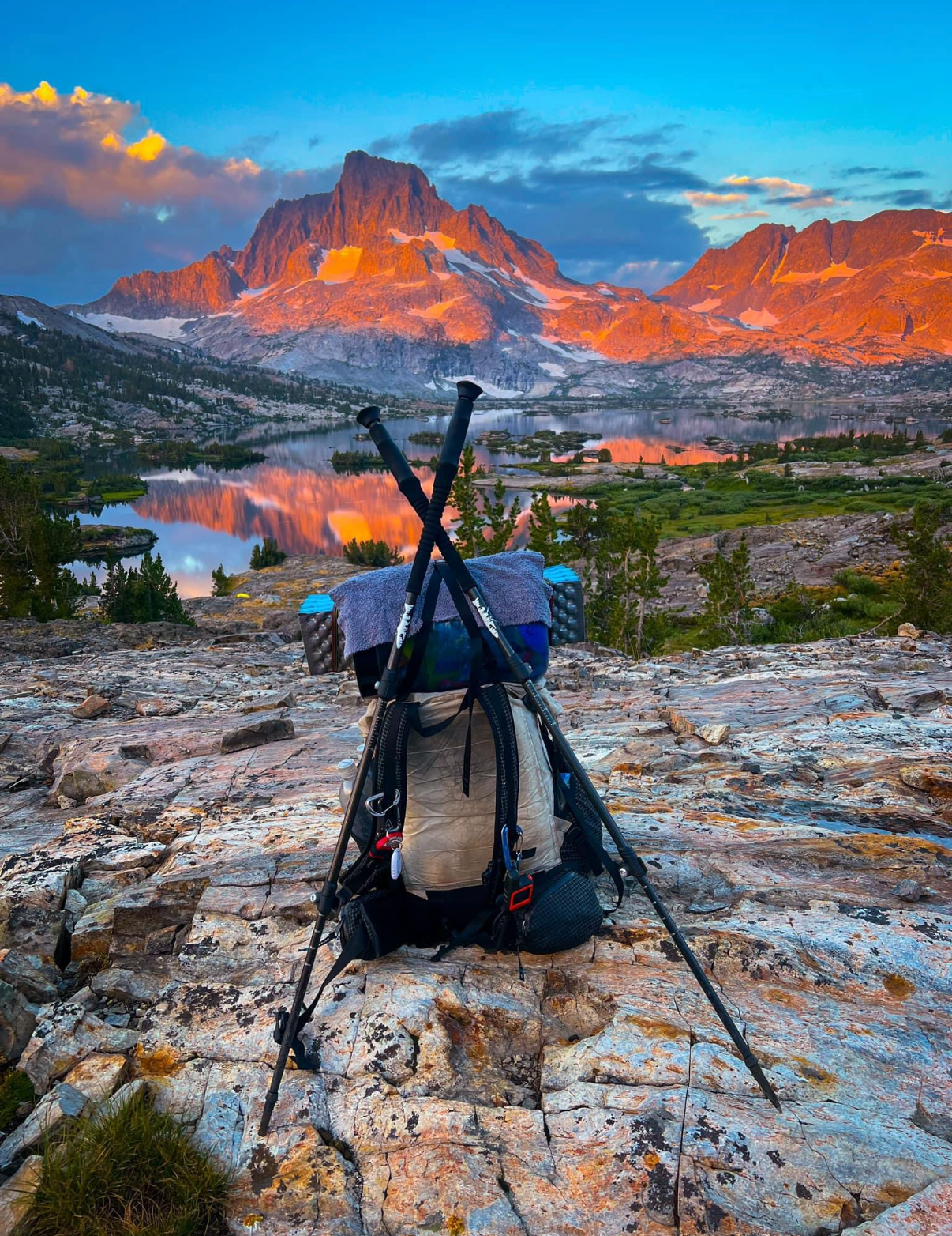backpacking with fishing poles Hike N' Hook Trek (Reel Included) Fishing pole for backpacking :