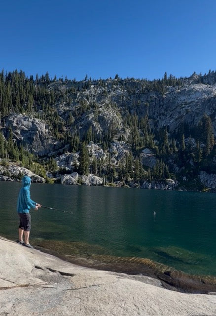 Single Hike N’ Hook Trek Pole (Reel Included)